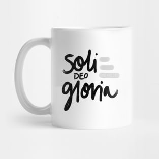 Soli Deo Gloria Mug